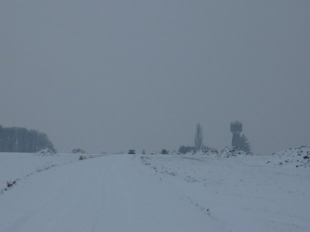 Balade autour de Chevreuse sous la neige Janvier 2013