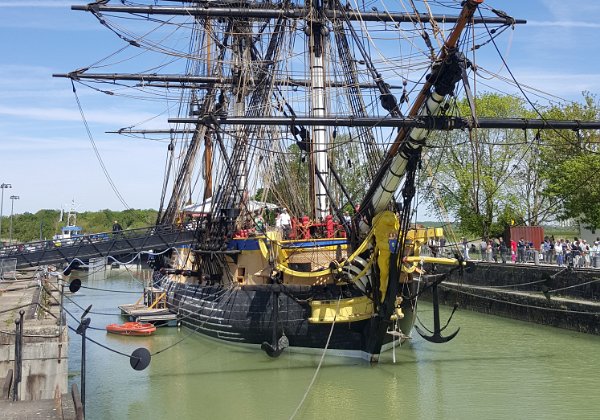 Visite Hermione Rochefort Mai 2016